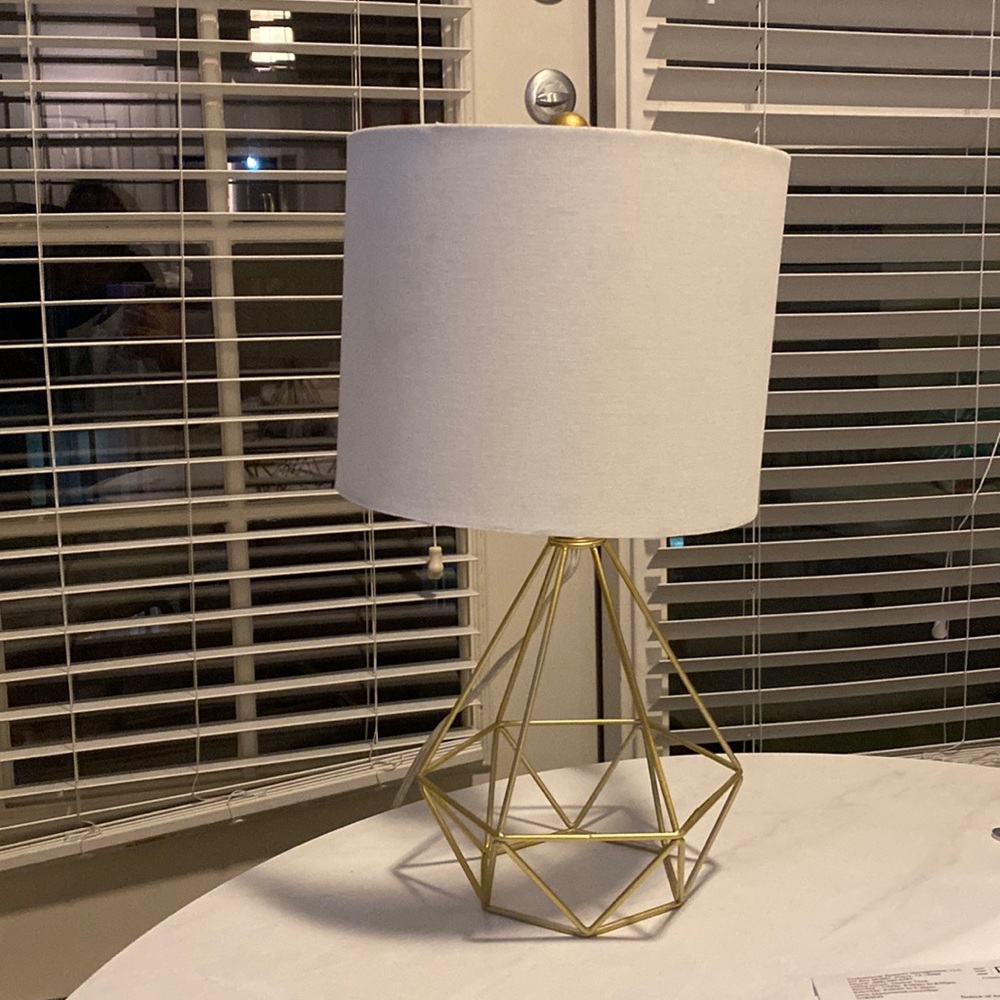 Beautiful minimalist lamp for bedroom